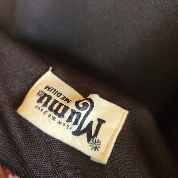 Show Me Your Mumu Bombshell Snakeskin Print Bell Sleeve Mini Dress Medium Purple - Picture 5 of 5